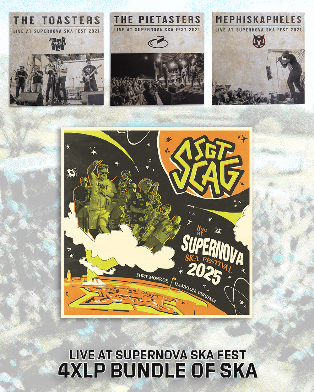Supernova 4xLP BUNDLE OF SKA